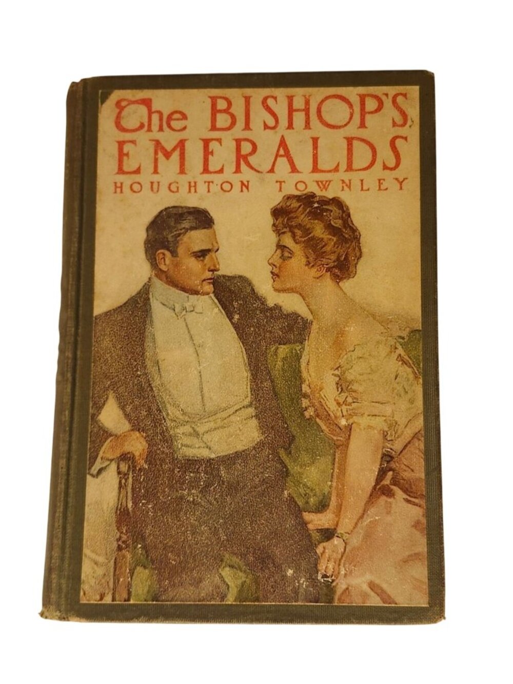 1908 The Bishops Emeralds Houghton Townley Antique Hardcover Book